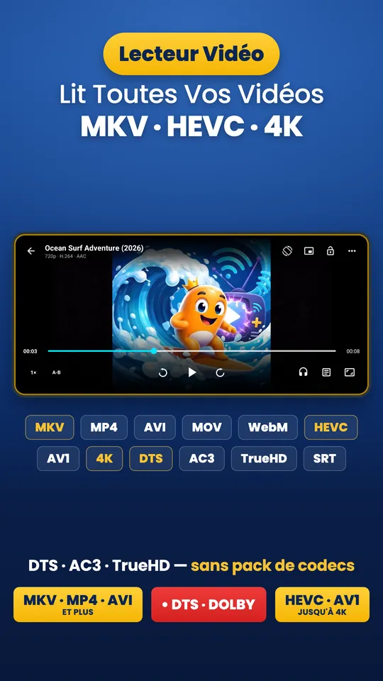 Wavvy Player: Lecteur Vidéo (1/3)