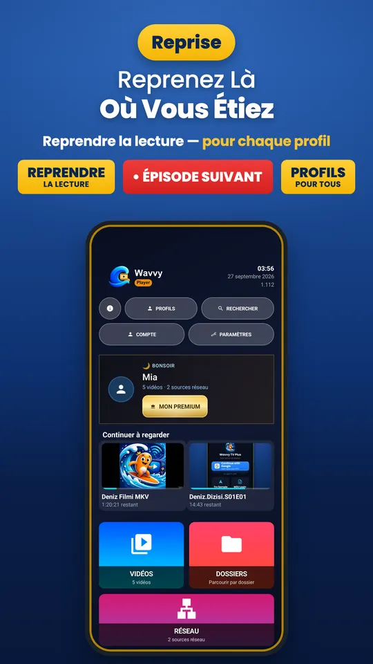 Wavvy Player: Lecteur Vidéo (2/3)