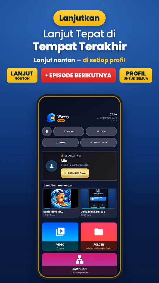 Wavvy Player: Pemutar Video (2/3)