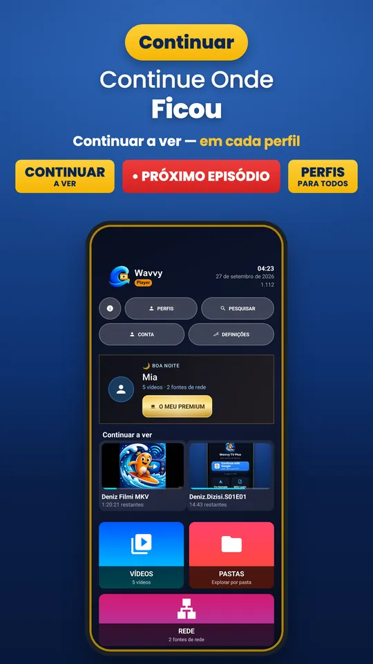 Wavvy Player: Leitor de Vídeo (2/3)