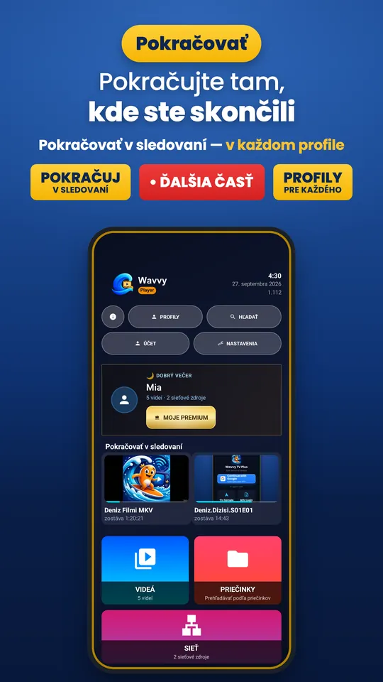 Wavvy Player: Video Prehrávač (2/3)