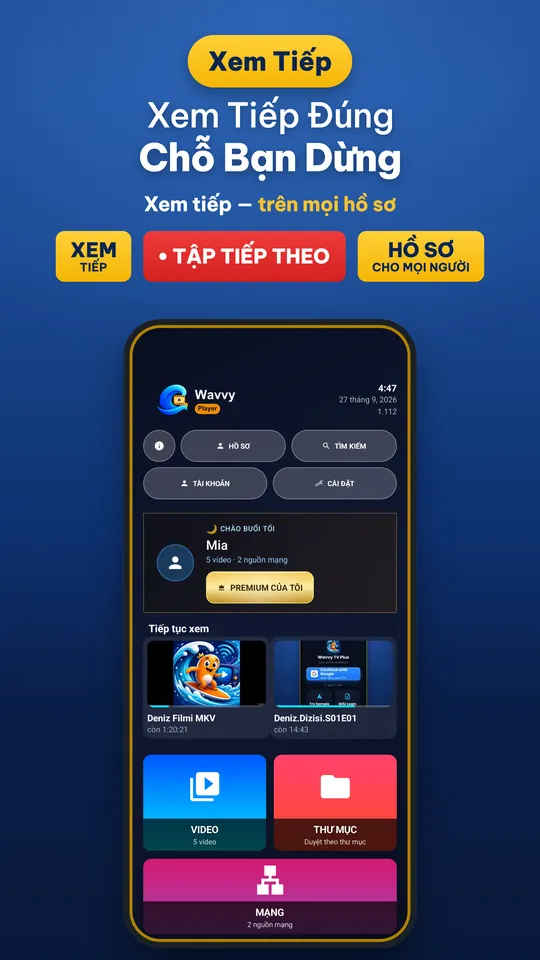 Wavvy Player: Trình Phát Video (2/3)